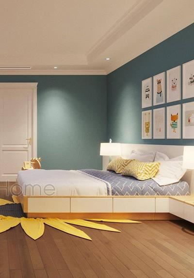 Thiết kế nội thất phòng ngủ khách sạn cao cấp tại Thanh Xuân