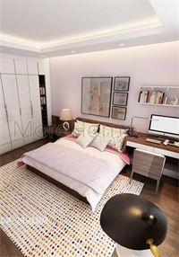Thiết kế nội thất phòng ngủ khách sạn 3 sao hiện đại